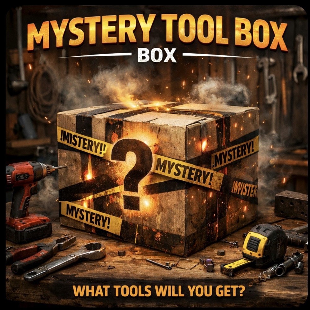 Tool Mystery Box – Random Hand Tools & Accessories | Unopened Surprise
