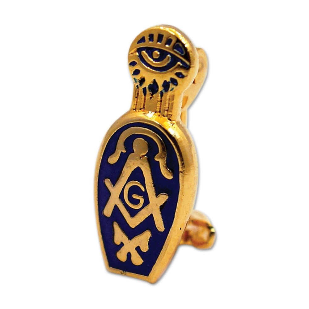 Widow's Slipper Masonic Lapel Pin