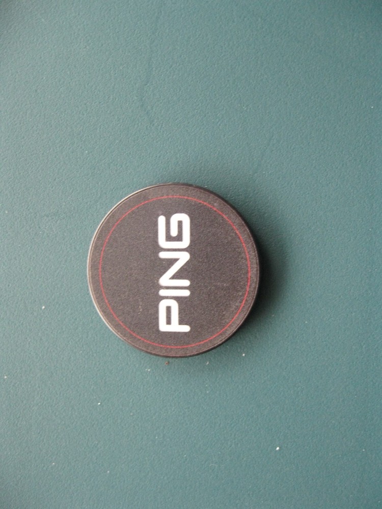 Ping GOLF "NO 3 PUTT" Ball Marker NEW