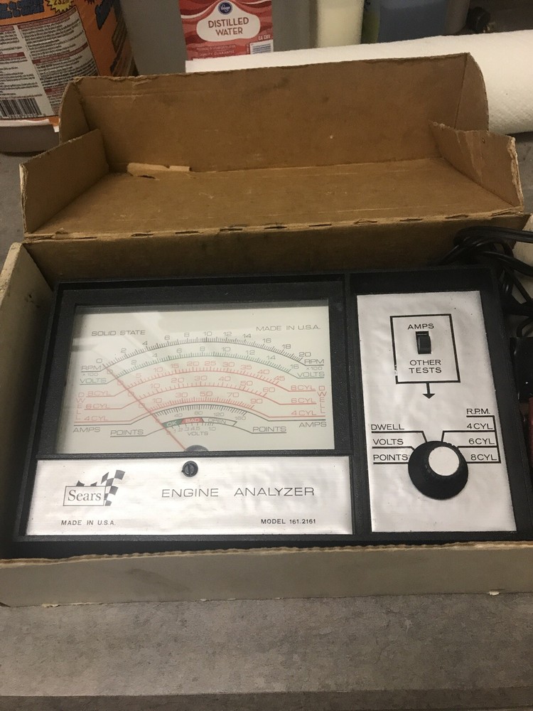 Engine Analyzer Points And Condenser
