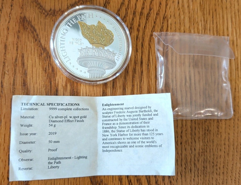 AMERICAN MINT. COMMEMORATIVE LIBERTY COIN.