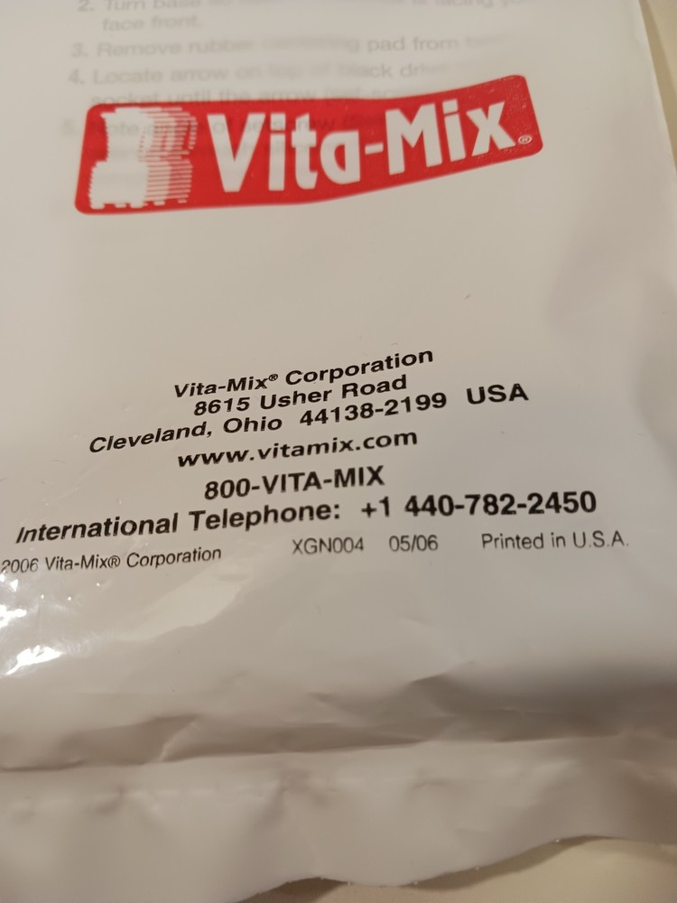 Vita Mix Drive Socket Program Chip PGM176 Set Genuine OEM Part 2006 XGN004