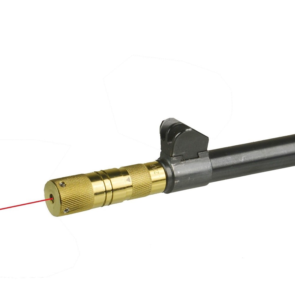 RECHARGEABLE Muzzle Front Insert Laser Bore Sighter Sight For 22LR 223 556