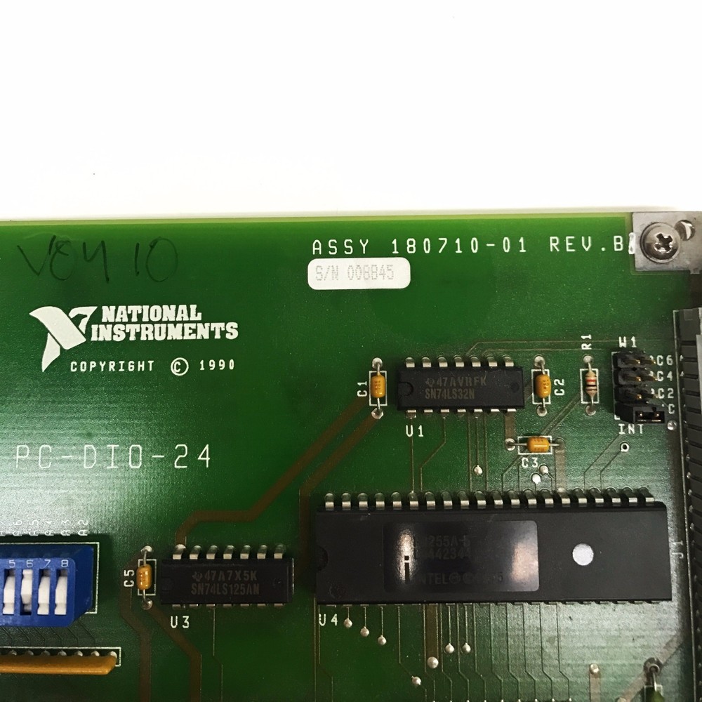 National Instruments 180710-01 PC-DIO-24 I/O Module Board