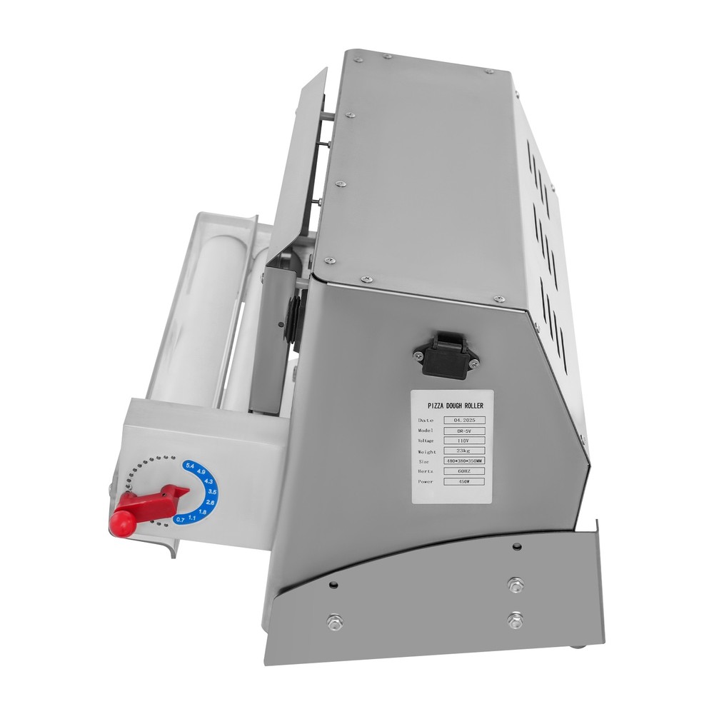 110V Automatic Pizza Dough Roller Sheeter Pastry Press Making Machine 3-12 in