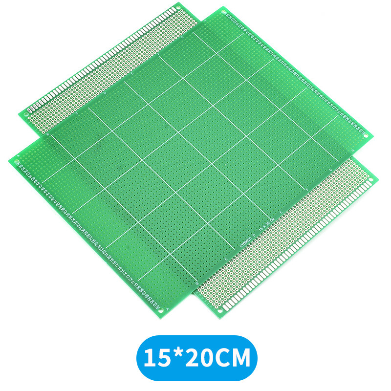 Single Sided Strip Board Printed Circuit PCB Prototyping Stripboard Breadboard