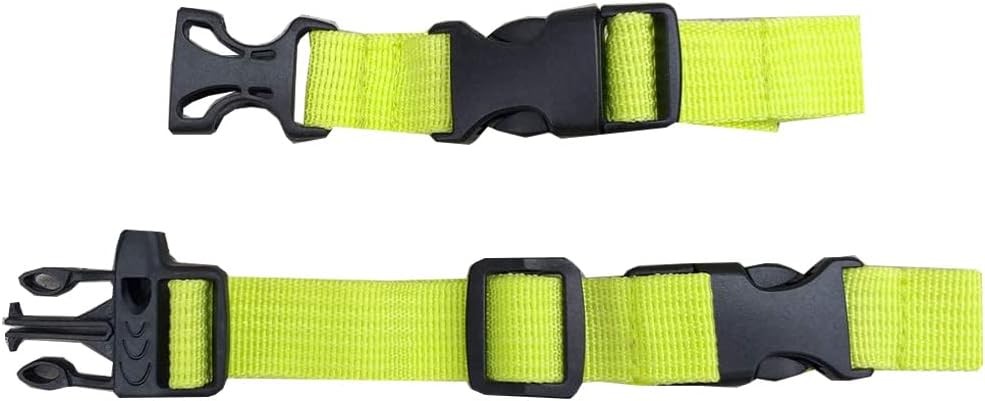 HDHYK Backpack Chest Strap- Nylon - Adjustable Universal (Green)