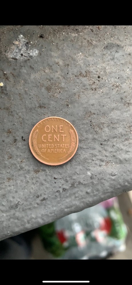 1944 1C RD Lincoln Cent