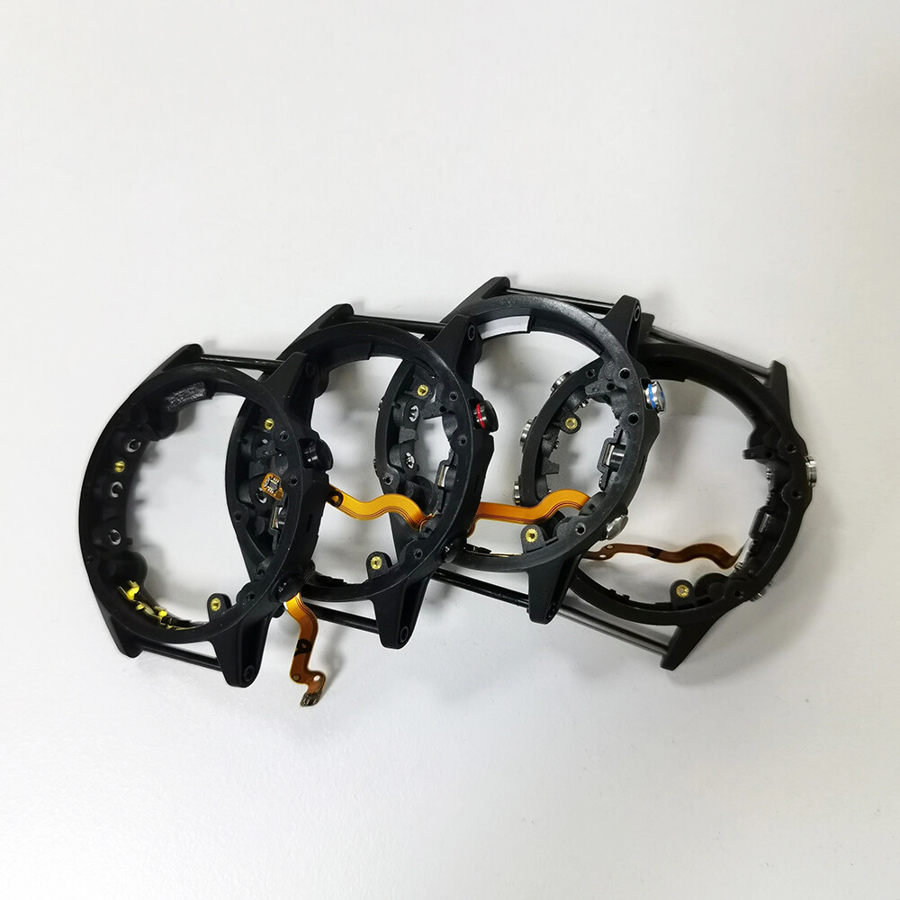 For Garmin Fenix 5 Middle Frame Housing Shell Buttons Earloop Repair Back Frame