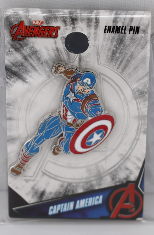 Marvel Avenger Captain America Enamel Pin