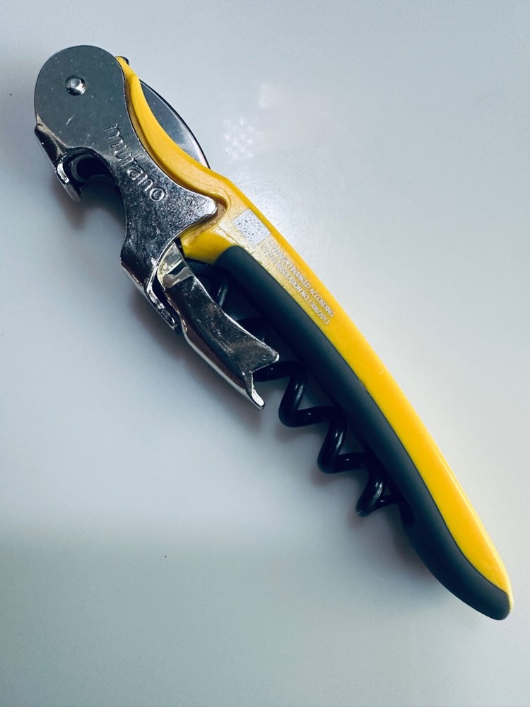 Murano CINCINNATO Winery Step Corkscrew Wine Key Opener