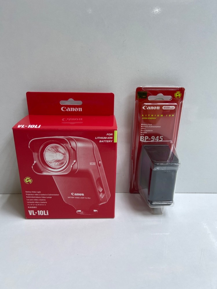Canon VL-10LI & BP-945 Video Light