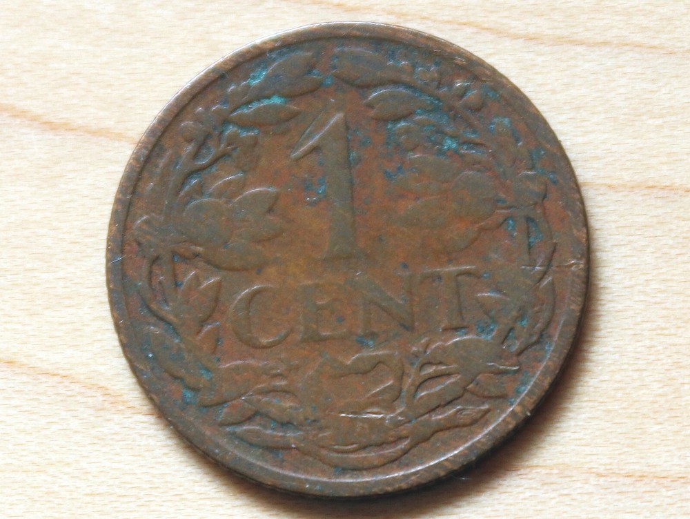 1913 Netherlands 1 Cent
