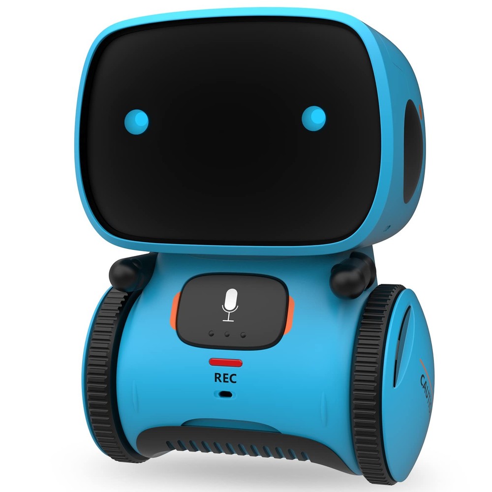GILOBABY Interactive Talking Robot for Boys, Smart Toy with 5.12 inches, Blue