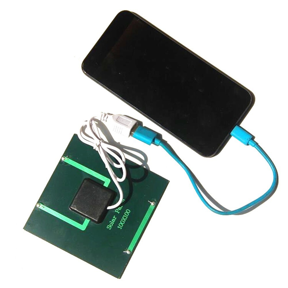 Portable Solar Panel 5W 5V Excellent Low Light Performance Compact Design