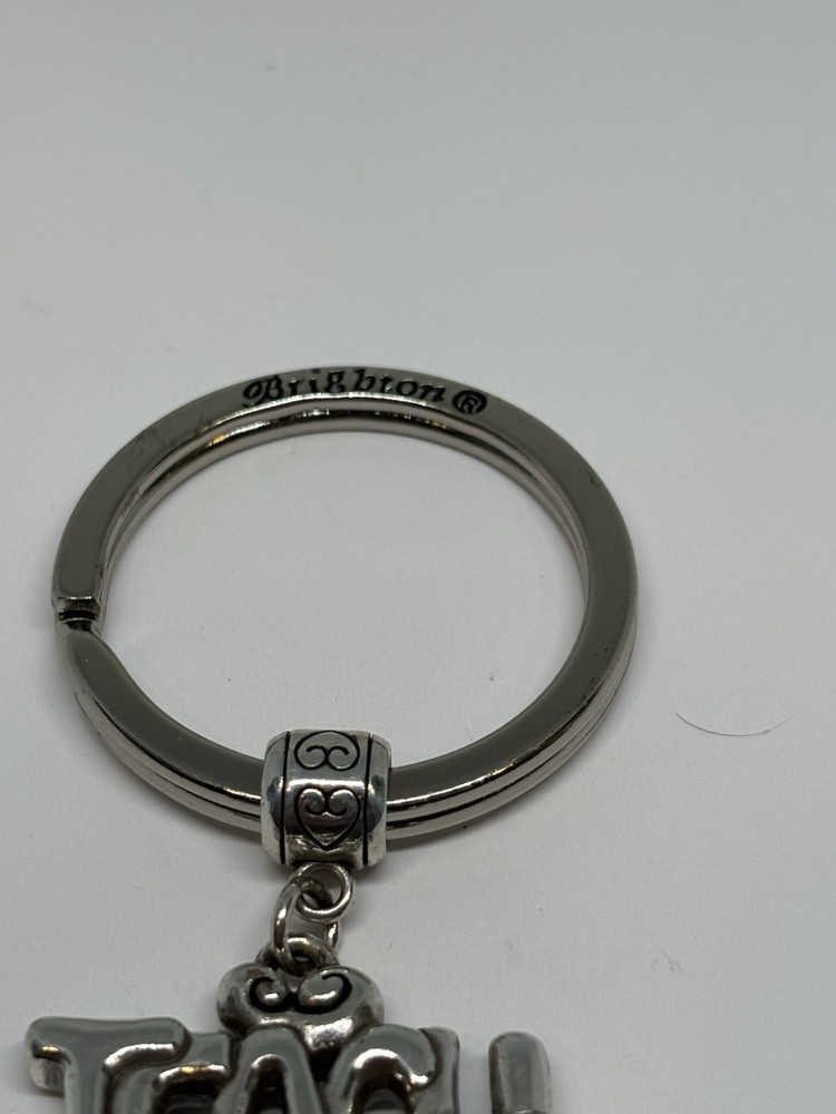 BRIGHTON TEACHER TEACH RULER APPLE RETIRED OPENING KEYCHAIN