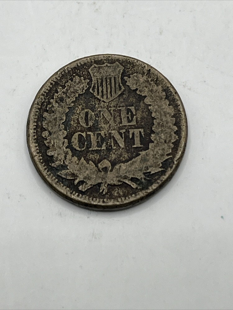 1863 1C Indian Cent #0697