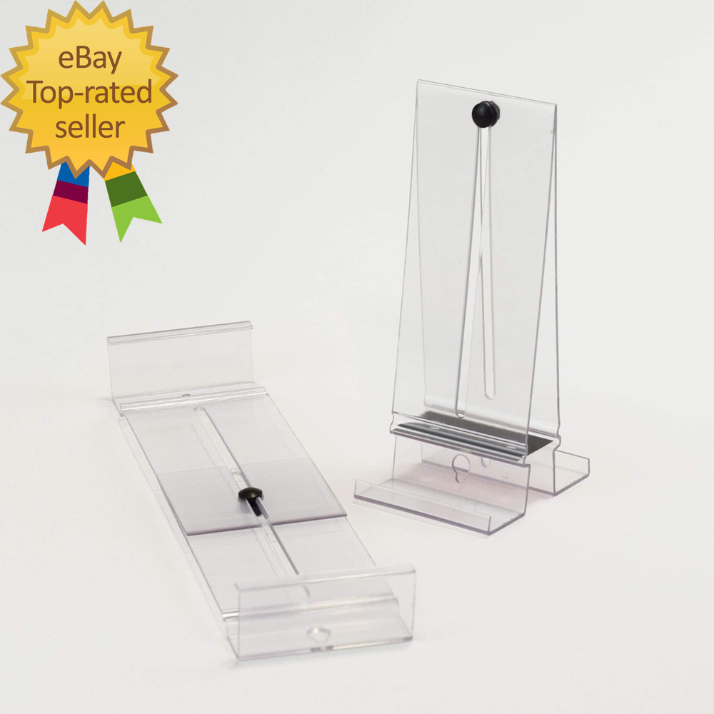 Comic Mount 5 Pack Comic Book Shelf Stand or Wall Mount Display Invisible