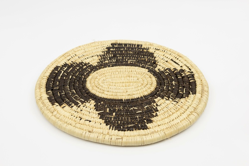 Hand Woven Vintage Plate Basket