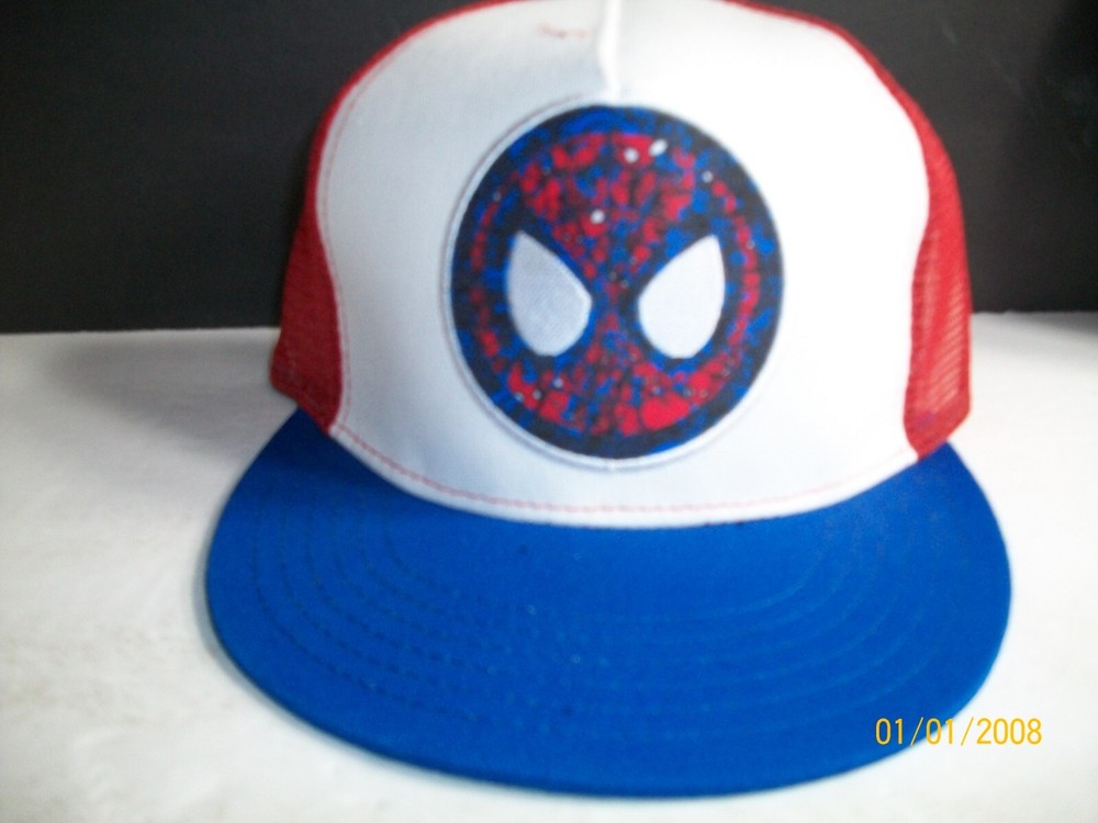 Amazing Spiderman Hat - NWT - Marvel Adjustable - Snapback