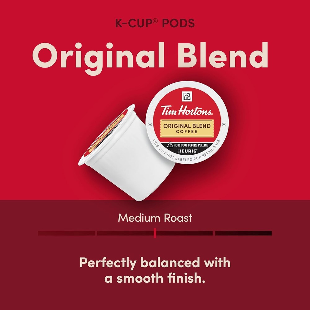Original Blend Medium Roast Coffee Single-Serve K-Cup Pods