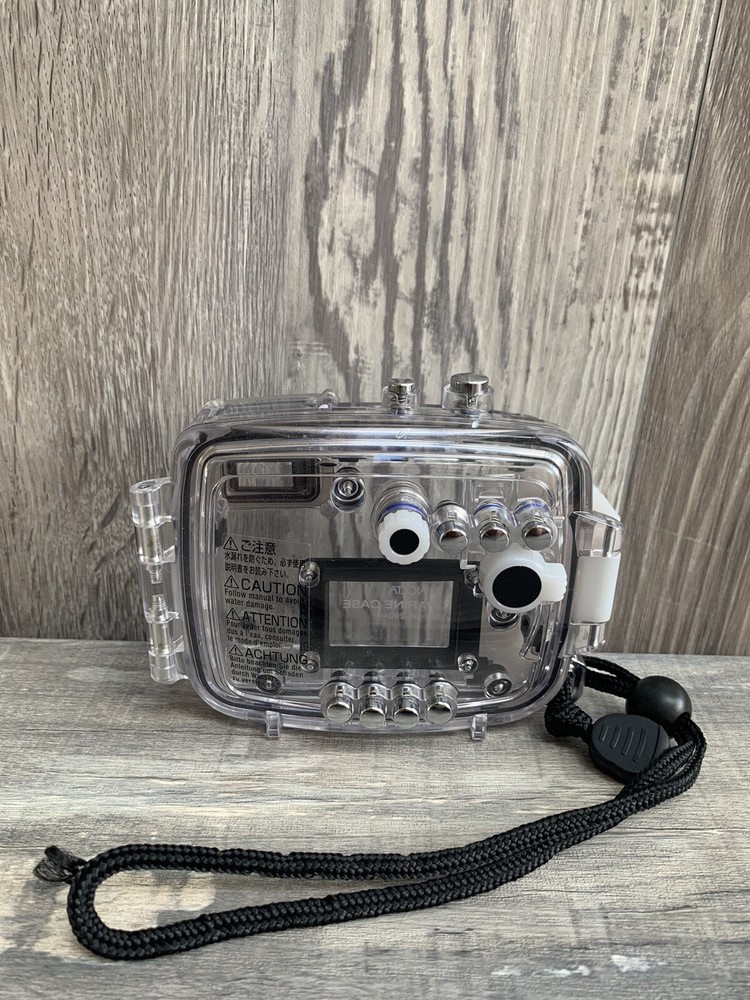 Minolta Camera Marine Waterproof Case MC-DG200 Pre Owned
