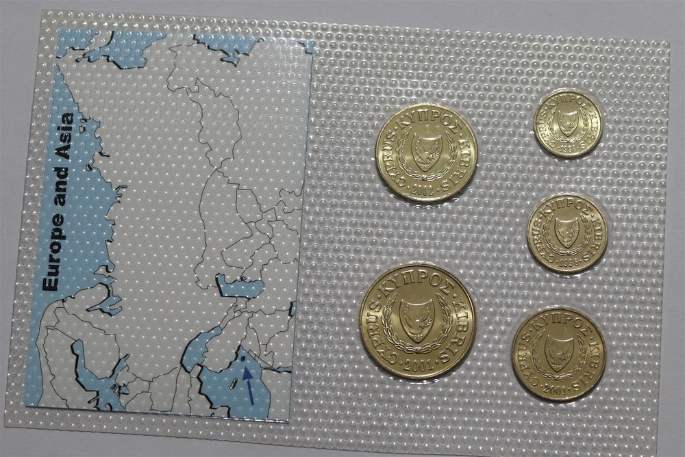 🧭 🇨🇾 CYPRUS MINT SET B84 #8 CG26
