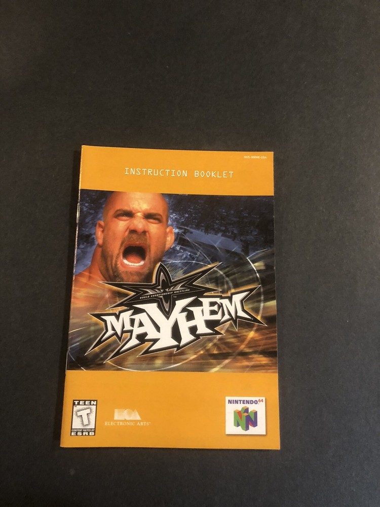 wcw mayhem n64 manual