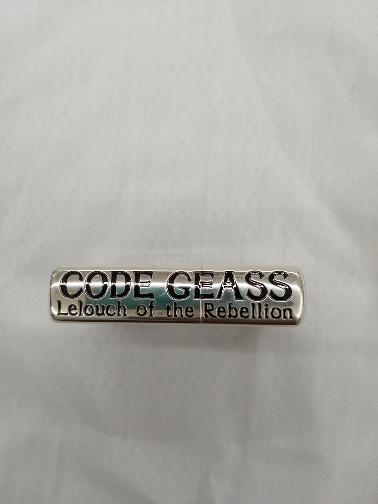 Zippo Code Geass Oil Lighter, Collectible, Mint Condition