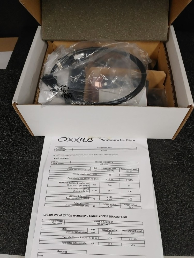 COHERENT 1173961 OBIS LX/LS Laser Remote Controller Kit with PS/Keys/Cables