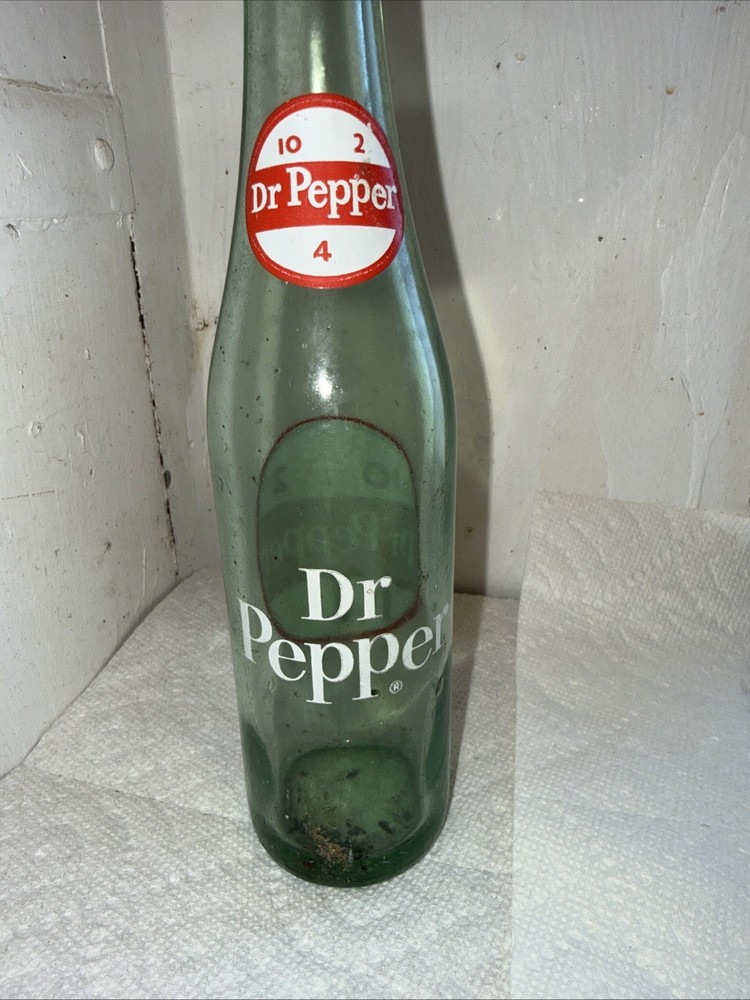 Vintage Dr Pepper Bottle 10 2 4