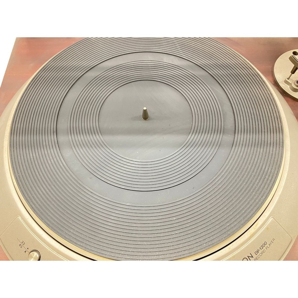 Denon Turntable DP-1200 Record Player Tested as is