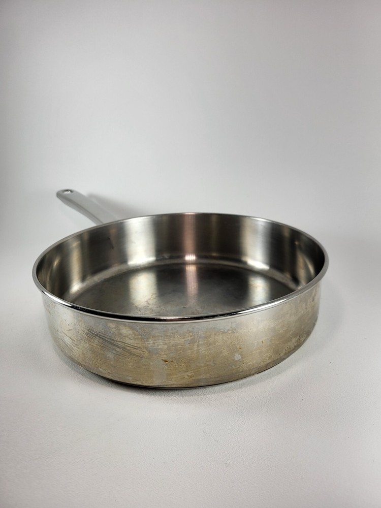 10" Farberware Skillet T00097 18/10 frying pan EUC