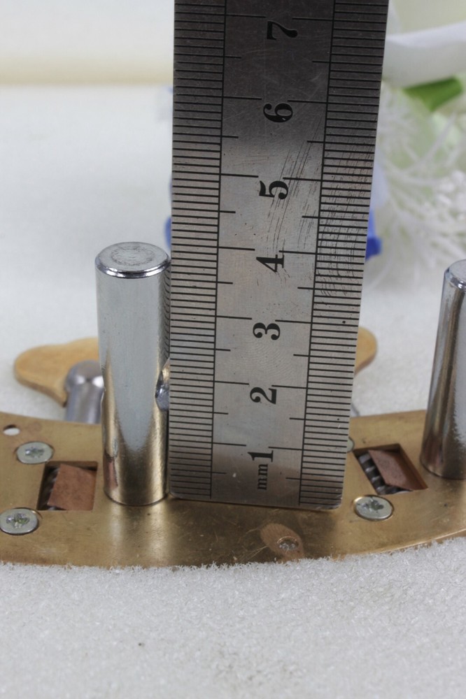 4/4 1Set Advanced Cello Peg String Winder Conjoined Cello Peg Brass Top Grade