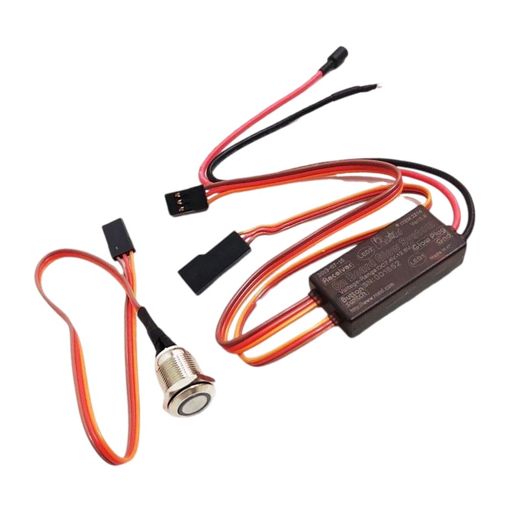 Airplane Glow-Nitro 2 &4 -Stroke Engine on Board Glow Plug Driver RC Model
