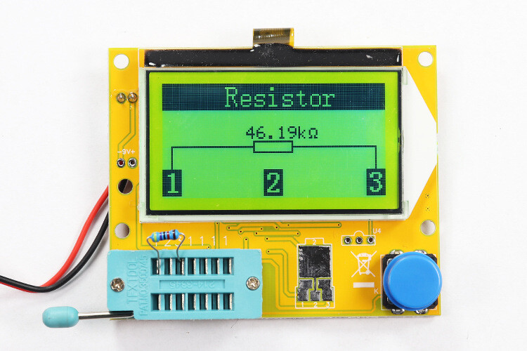 All-in-1 LCD Component Tester Transistor Diode Capacitance ESR Meter Inductance