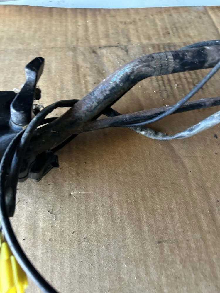 Suzuki Lt80 Handlebars And Switch Thumb Throttle Cable OEM Untested