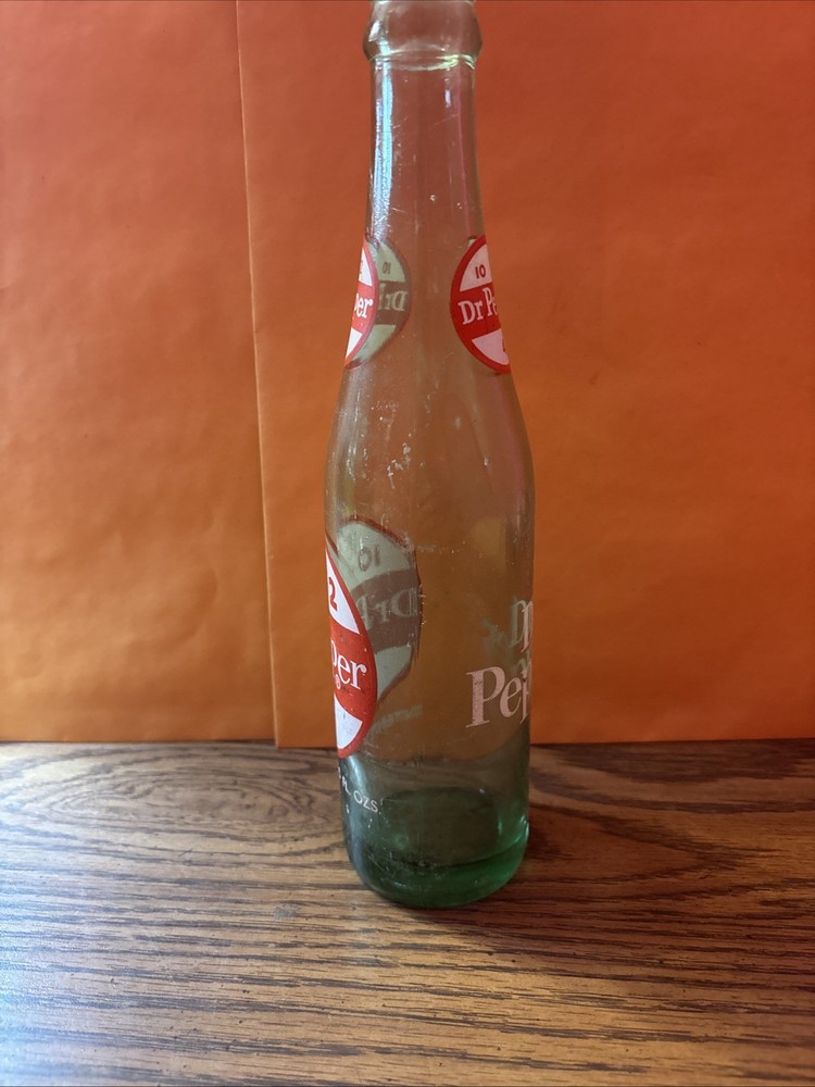 Vintage Dr Pepper Bottle 10 2 4