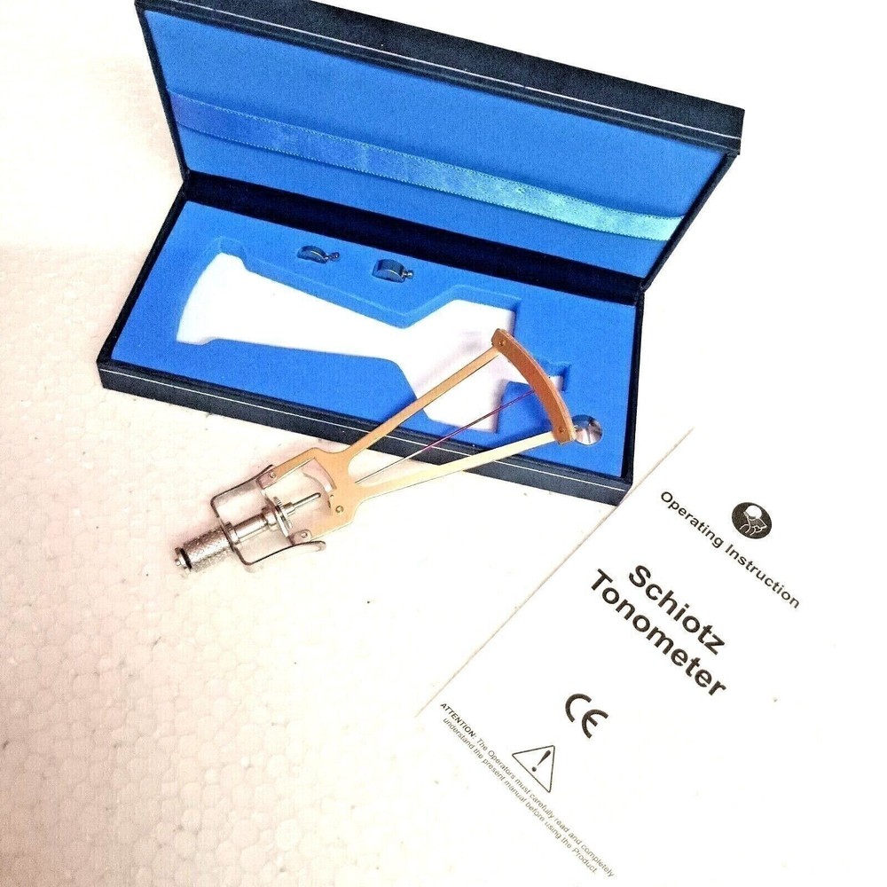 Schiotz Tonometer For Ophthalmology & Optometry In case