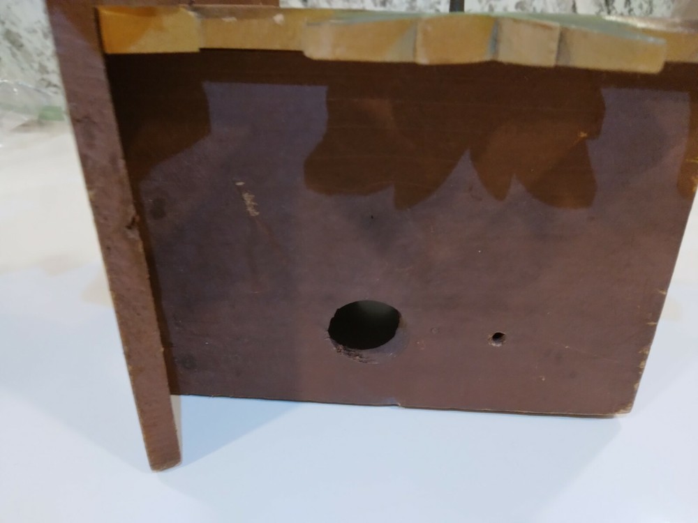 VINTAGE CUCKOO CLOCK WITH  E. SCHMECKENBECHER MOVEMENT