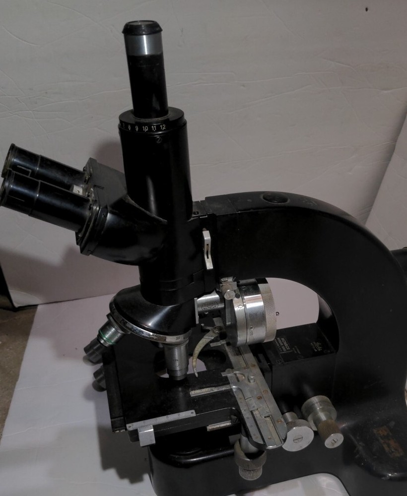 Vintage Rare ernst leitz wetzlar microscope Germany