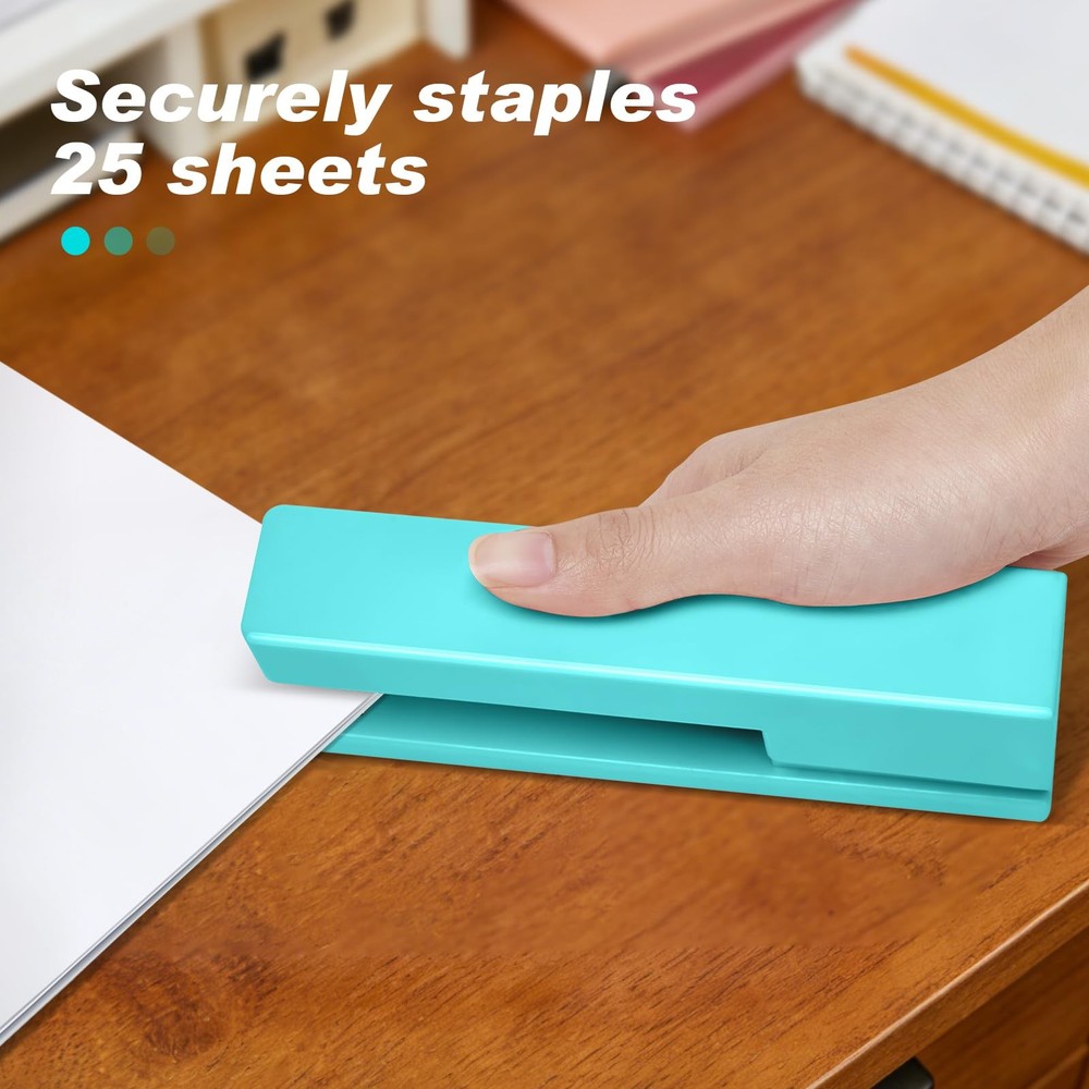 Office Desktop Stapler - 25 Sheet Capacity with 830 Staples and Staple Remove...