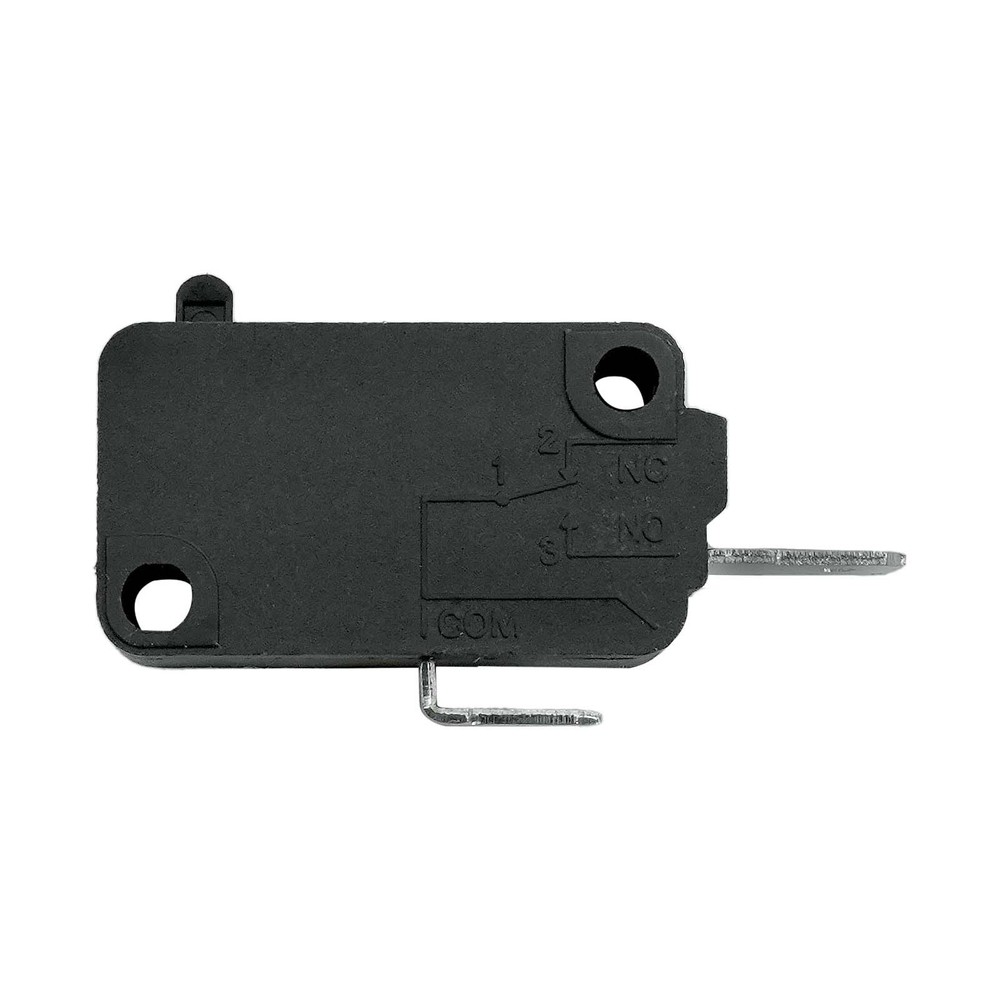 Universal Microwave Door Switch 2 Normally Open Fit for Microwave Black 3 Pack