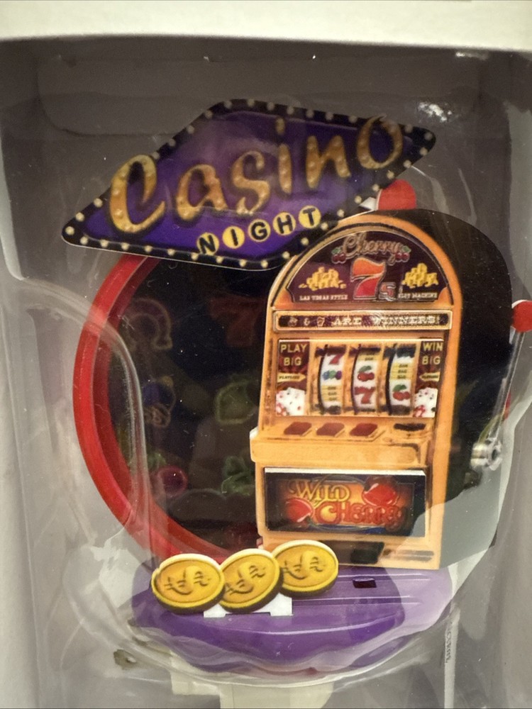Midwest-CBK Casio Slot Machine Gambling Plug-In Night Light