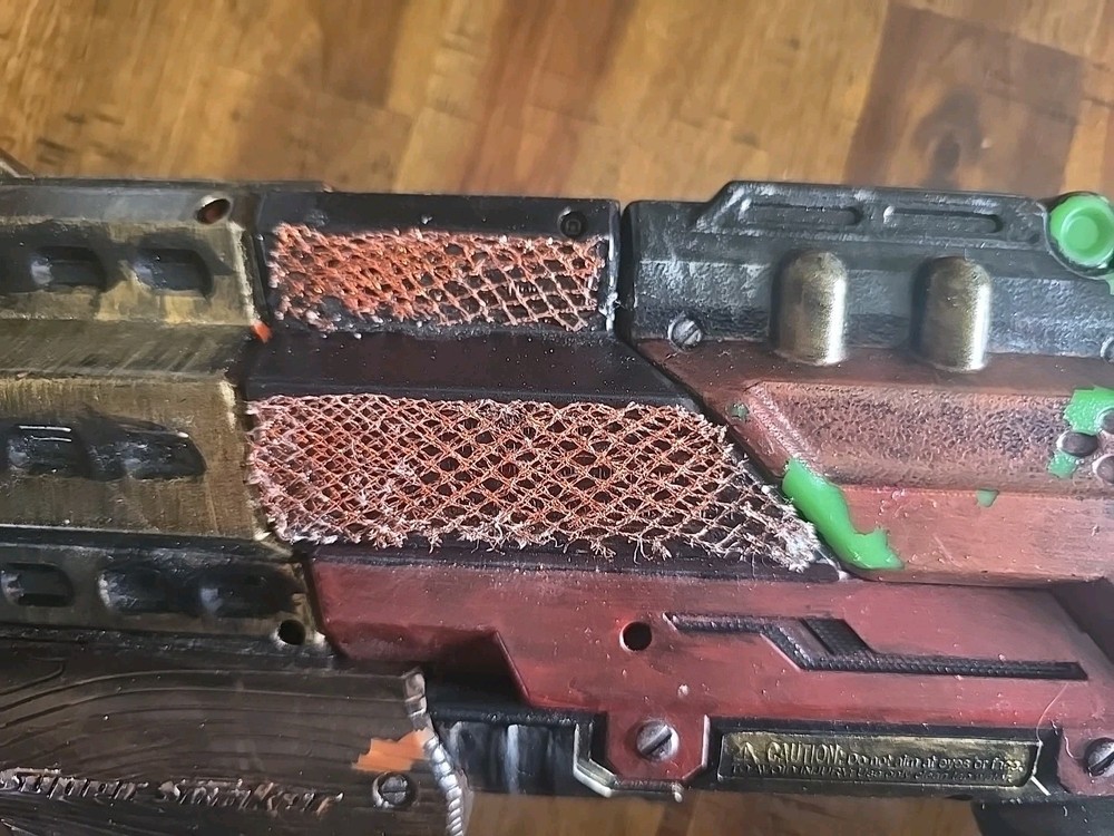 Nerf Super Soaker Zombie Strike Splatterblast Blaster CUSTOMIZED cos Play