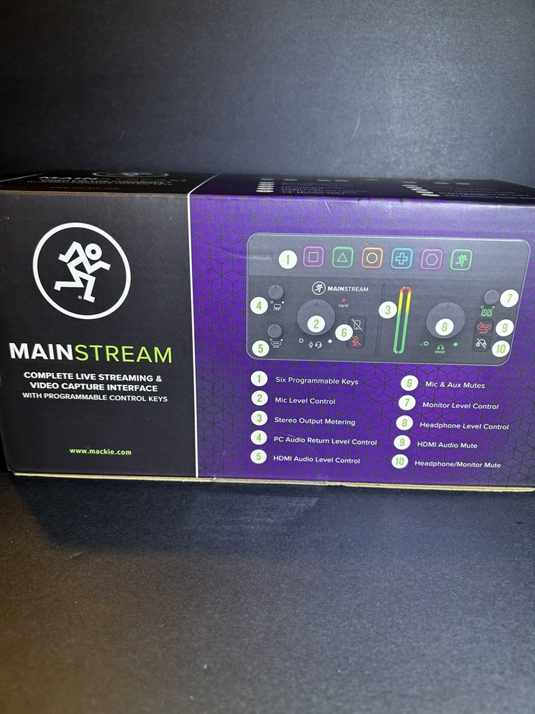 Mackie MainStream Complete Live Streaming and Video Capture Interface