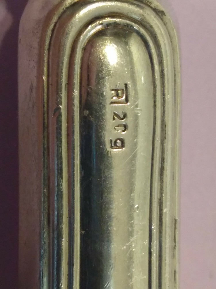 Vintage .800 Silver Cheese Spade, Spreader