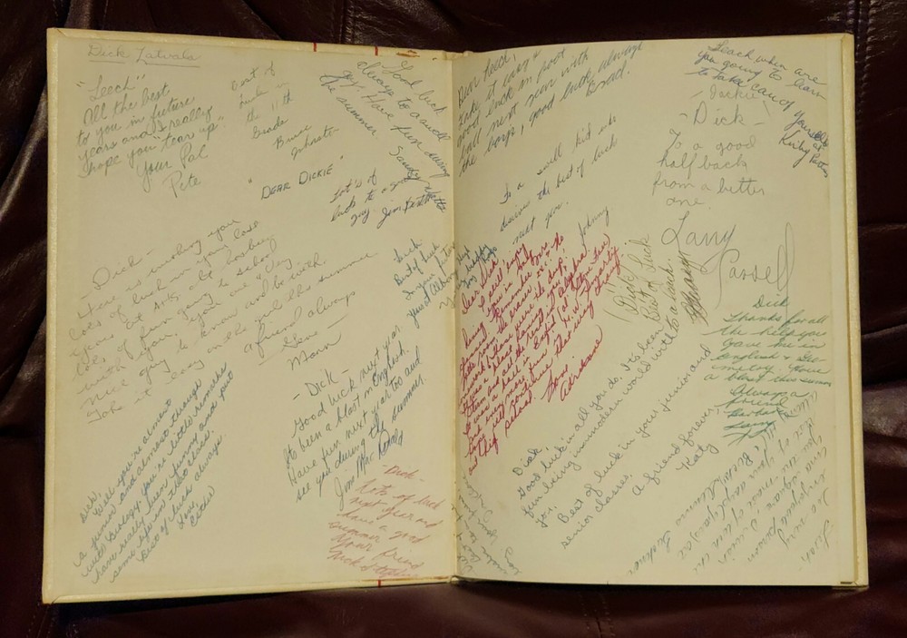 Dick Latvala Personal High School Yearbook Grateful Dead Archivist
