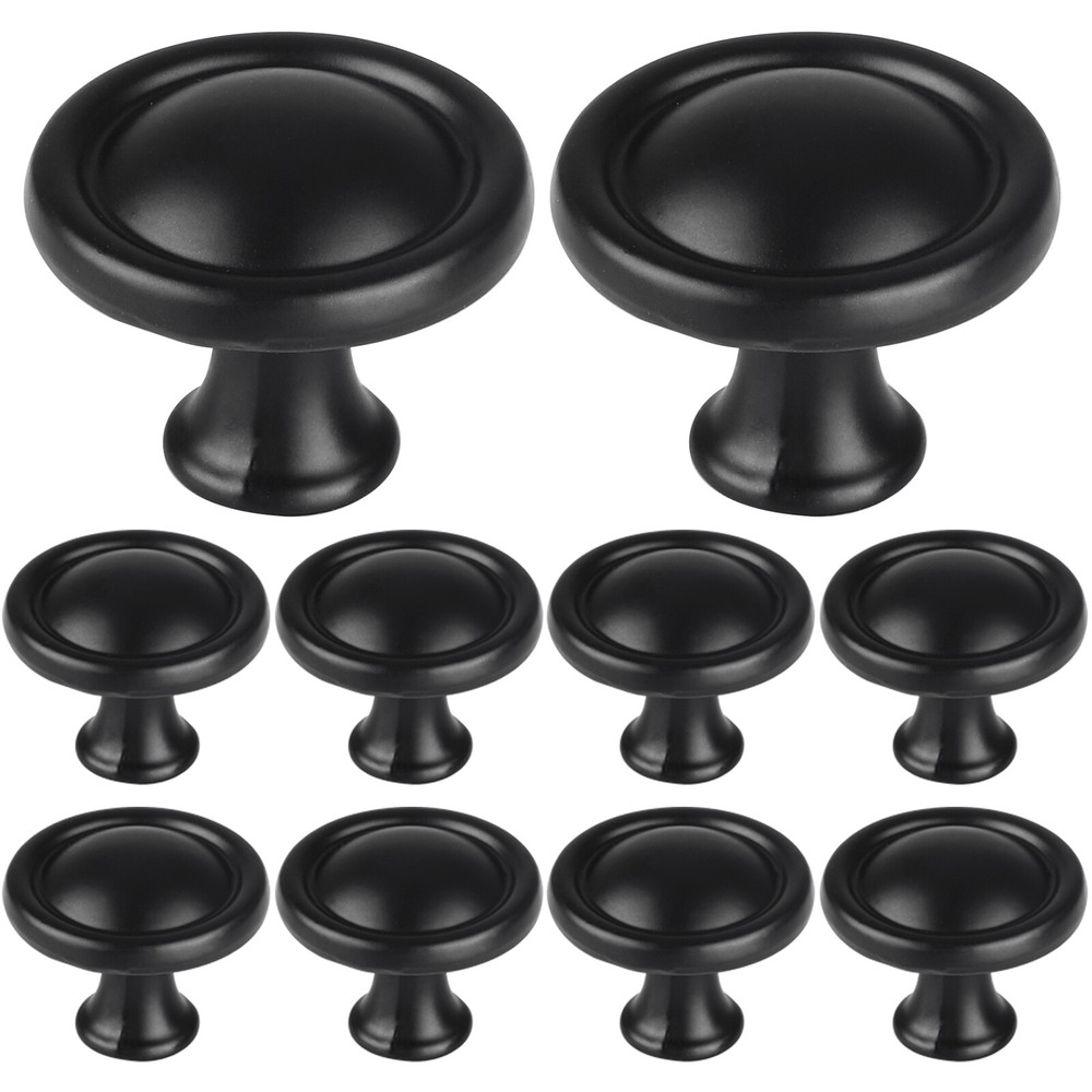 1-100Pcs Cabinet Knobs Handle Pulls Hardware Bedroom Kitchen Drawer Cupboard Lot