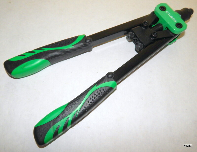 12" OAL Tuochi Hand Riveter w/ Rivets